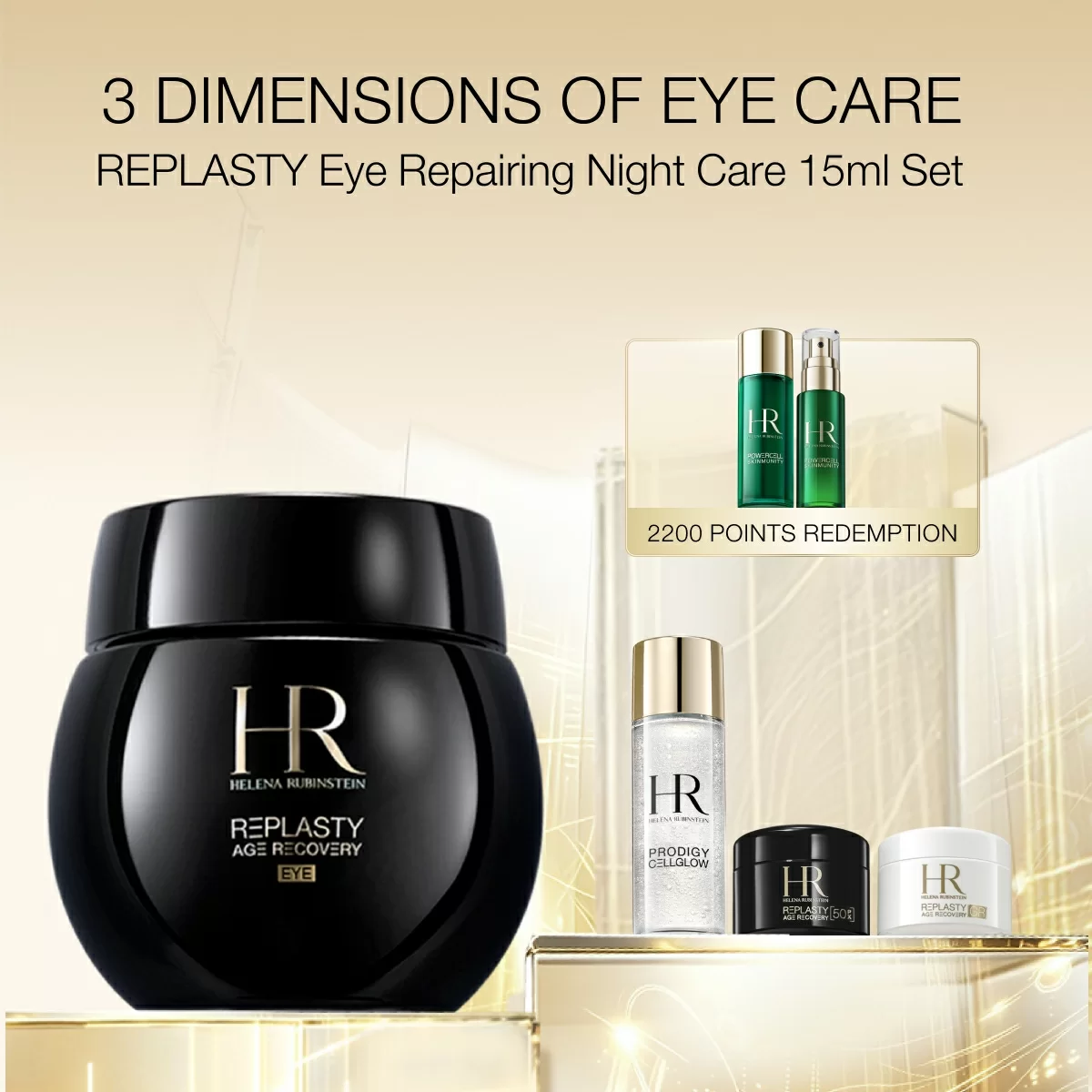 REPLASTY Eye Repairing Night Care 15ml Set