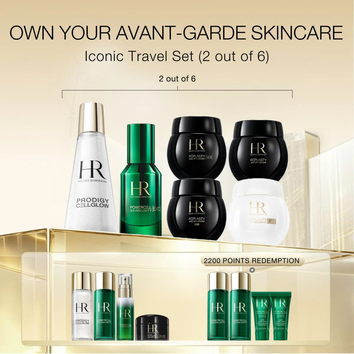 Iconic Travel Set(2 out of 6)